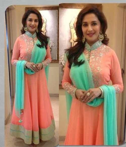 Madhuri dixit anarkali 2024 suit